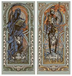 Apocalypse Tattoo, Blitz Design, Apocalypse Art, Skulls Drawing, Skeleton Art, Occult Art, The Apocalypse, Art Nouveau Design, Tarot Art