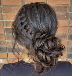 Grad Hairstyles, Junior Bridesmaid Hair, Long Hair Prom, Prom Hair Up, Hairstyles Formal, Bridesmaid Hair Inspo, Formal Hairstyles For Long Hair, Pageant Hair