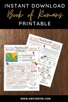 the instant book of romans printable