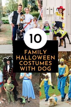 family halloween costumes with dog names