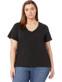 Women's Madewell Plus Whisper Cotton V-Neck Tank | Zappos.com Relaxed Fit Cotton V-neck Top, Chic Cotton V-neck Tank Top, Casual Stretch V-neck Camisole, Affordable V-neck Cotton Camisole, Relaxed Fit Cotton V-neck Tank Top, Stretch Cotton V-neck Camisole, Alaska Cruise, V Neck Tops, Madewell