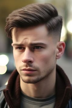 Hảir Style For Boys, Classic Fade Haircut Men's, Men Hairstyles With Beard, Hair Styles Boys Men, Hair Style For Mens Men, Best Hairstyles For Oval Face Shape, Haircut Styles For Boys, Best Hairstyles For Boys, Oval Face Hairstyles Mens