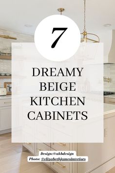 If you’re looking for beige kitchen cabinet color ideas, then you’ve come to the right place. This post is all about the most gorgeous beige paint colors for your kitchen that you’ll love. Paint Bottom Kitchen Cabinets, Cream Kitchen Island Ideas, Bone Colored Kitchen Cabinets, Neutral Paint For Kitchen, Best Off White Kitchen Cabinet Paint Colors, Kitchen Remodel Beige Cabinets, Greige Painted Kitchen Cabinets, Popular Beige Cabinet Colors, Kitchen Design Beige Cabinets