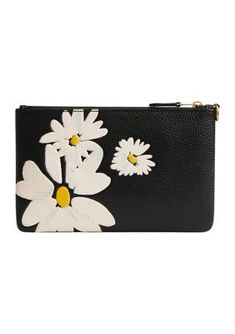 Crafted in polished pebble leather, this floral wristlet from COACH is the perfect spring accessory. Fits an iPhone or Android | COACH Small Wristlet with Floral Print Chic Spring Wallets, Elegant Spring Wristlet, Coach Pouch Wallet For Spring, Coach Spring Pouch Wallet, Spring Coach Wristlet For Everyday Use, Coach Spring Wristlet For Everyday, Elegant Wallets For Daily Use In Spring, Elegant Spring Wallets For Daily Use, Spring Gift Clutch