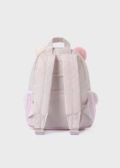 This Mayoral Bear Backpack is the perfect way to store your child's essentials. It features a zipper closure and two side pockets, as well as a transparent pocket on the back for holding identification cards. also perfect for a lil one to carry all of their favorite belongings to granny's house! Cute Nylon Backpack For Students, Cute Nylon Student Backpack, Cute Nylon Backpack For Study, Cute Everyday Nylon Backpack, Cute Backpack With Zipper Pocket For Everyday Use, Cute Nylon Backpack For Daily Use, Cute Nylon Rectangular Backpack, Cute Rectangular Nylon Backpack, Cute Nylon Bags For Back To School