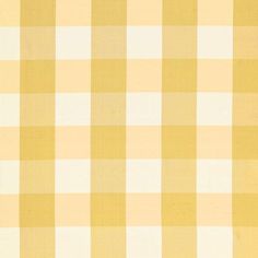 a yellow and white checkered fabric