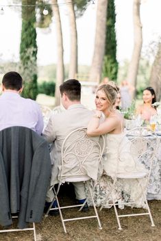 Charming Château de Sannes, with a authentic rehearsal dinner under the olive three in Provence.