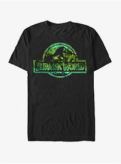 Jurassic World Shirt, Jurassic Park T Shirt, Jurassic Park Logo, Dinosaur Tee, Dinosaur Shirt, Logo T, Slim Fit Shorts, Jurassic World, Jurassic Park