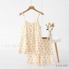 Lasaky - Cotton Sateen Sleep Dress with Comfortable Breathable Properties - Sleeveless Nightgown in Pure Cotton for Ultimate Relaxation Sleeveless Nightgown, Girls In Suspenders, Terry Cloth Dress, Loungewear Fashion, Clothes Shirt, Casual Home, Sleep Dress, Womens Pyjama Sets, Nightgowns