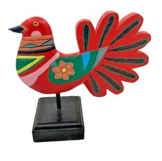 Wooden Figurine, Bird Figurine, Wooden Figurines, Baby Shower Winter, Winter Baby, Hand Painted Wood, Scrap Wood, Pier 1 Imports, Hand Painting