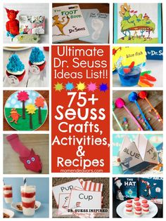 the ultimate dr seuss list for 75 crafts, activities and recipes to teach kids about dr seuss