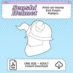 Skip drafting your own patterns and get everything you need to craft your own cosplay inspired by Senshi from Dungeon Meshi / Delicious in Dungeon! Included with your purchase of this pattern are PDF EVA foam patterns for his helmet ✦ WHAT YOU GET: ► A PDF file containing a link to the instant downloads of your pattern. Patterns are divided by paper type and clothing size. Only print the size you need. No nested patterns are provided. ► Patterns are formatted for US Letter or A4 paper for printi Eva Foam Patterns, Eva Foam Cosplay, Foam Cosplay, Alphonse Elric, Cosplay Tutorial, Costume Patterns