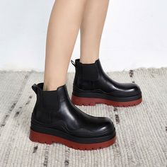 Chiko Herb Round Toe Block Heels Boots - Chiko Boots, Block Heels Boots, Chiko Shoes, Block Heel Boots, Heels Boots, Sole Shoes, Boot Shop, Boot Shoes Women, Chelsea Boots