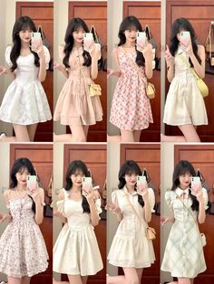 Asian Outfits Korean Fashion, Ingenue Outfits, Gaun Dress, Kawaii Outfit Ideas, Fab Dress, Bts Inspired Outfits, Fantasy Dresses, High Fashion Outfits, Fantasy Dress