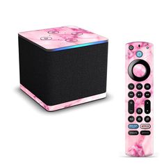 Amazon Fire TV Cube (3rd Gen) Marble Series Skins - Slickwraps Room Wishlist, Pink Gloss, Tiny Room, Mobile Home Decorating, Grain Design, Sophisticated Aesthetic, Amazon Fire Tv, Amazon Fire, Organization Decor