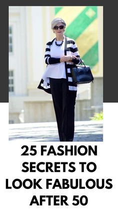 a woman in black and white is walking down the street with her hand on her hip