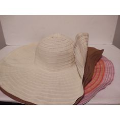 Casual Outfitters Women's Sun Hat Item Gfhatf12 - One Size Brown, Or Red Please Select And Confirm Your Hat Color? Please... Items Are Brand New With Tags, Sun Hat Colors Are Brown, And Red/Orange. Wire Inserted In Outer Rim Of Brim To Allow Shaping 5-1/2" Brim All Around - Crown Is 4" High. See Pictures For Details, Please Let Me Know If You Have Any Questions. Casual Adjustable Lined Hat, Spring Floppy Hat One Size Fits Most, Casual Spring Hats With Lining, Casual Lined Hats For Spring, Casual Spring Lined Hats, Casual Floppy Sun Hat One Size, Casual Floppy Sun Hat One Size Fits Most, Lightweight Floppy Sun Hat Casual, White Summer Hat One Size