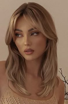 Hairstyles For Layered Hair, Blonde Hair Inspiration, Haircuts For Medium Hair, Penteado Cabelo Curto, Cut My Hair