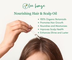 Say hello to healthy luscious locks with our new Nourishing Hair & Scalp Oil! This all-natural botanical hair serum is designed to nourish, strengthen, and rejuvenate your tresses from root to tip, while supporting a healthy scalp and hair growth. Made in small batches from farm-fresh herbs and organic oils, our unique botanical hair oil formula is cruelty-free, vegan, and handmade from carefully selected ingredients. These farm-fresh, slow brewed herbs: Horsetail: Rich in silica, promotes hair Mint Hair, Stimulate Hair Follicles, Organic Oils, Scalp Oil, Hair Follicles, Stimulate Hair Growth, Healthy Scalp, Essential Oils Rosemary, Hair Scalp