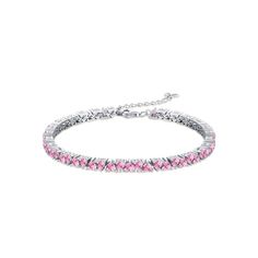 Sparkle and love with our 925 Sterling Silver Love Pink Diamond Tennis Bracelet. Made with genuine pink diamonds and high-quality sterling silver, this bracelet combines elegance and playfulness. Perfect for adding a touch of charm to any outfit. Tarnish-proof Water-proof Sleep / Nap-proof Safe for sensitive skin Wear it while working out &showering Designed to wear 24/7 Details Materials: 925 Sterling Silver Stone: CZ Diamond Weight: 9.77g Length:16CM,18CM SKU：AN24051003 Pink Cubic Zirconia Bangle Bracelets, Elegant Adjustable Pink Sterling Silver Bracelet, Elegant Pink Bracelet For Valentine's Day, Elegant Pink Sterling Silver Round Bracelet, Elegant Pink Sterling Silver Bracelets, Elegant Pink Diamond Bangle Bracelet, Elegant Pink Sterling Silver Bracelet, Pink Sterling Silver Bracelet For Anniversary, Pink Sterling Silver Bracelets For Anniversary