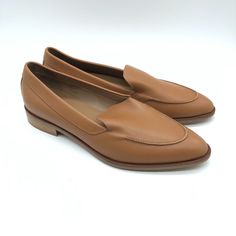 Everlane Womens Shoes The Modern Loafer Pointed Toe Brown Size 10 New Without Box! Comes From A Smoke Free Home. Feel Free To Ask Any Questions You May Have. Thanks For Looking! Size: Womens 10 Condition: New Without Box Formal Low-top Loafers For Fall, Formal Low-top Loafers, Textured Sole Almond Toe Loafers, Almond Toe Loafers With Textured Sole, Medium Width, Almond Toe Loafers With Textured Sole, Round Toe Moccasins For Business In Spring, Pointed Toe Moccasins With Leather Sole For Business Casual, Business Moccasins With Round Toe For Spring, Classic Slip-on Leather Shoes For Spring