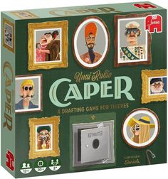 the game is called caper, which features pictures of men with different facial expressions