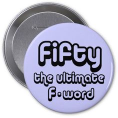 a mouse pad that says fifty the ultimate f word with a computer mouse next to it