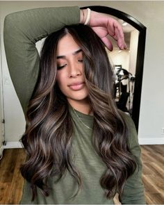 #expensivebrunette #brunettebalayagehair #livedinbrunette Dark Hair With Light Highlights Balayage, Hair With Light Highlights, Balayage Money Pieces, Dark Hair With Light Highlights, Expensive Brunette, Blonde Asian Hair, Braid Curls, Curled Hair With Braid, Dark Brown Hair Balayage