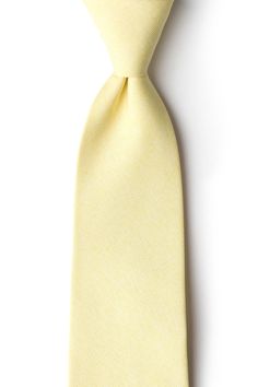 An updated solid tie can take you far. The Denver extra long tie in yellow will do just that. Made of a quality cotton weave, this understated accessory will become a tried and true staple. Imported. Classic Ties For Spring, Yellow Summer Ties, Classic Yellow Ties For Summer, Yellow Classic Ties For Summer, Yellow Summer Business Ties, Classic Yellow Ties For Work, Light Blue Suit, Yellow Bow Tie, Yellow Suit