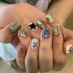 Mens Manicure, Creative Nail Art, Back To School Nails, Hard Nails, Grunge Nails, School Nails