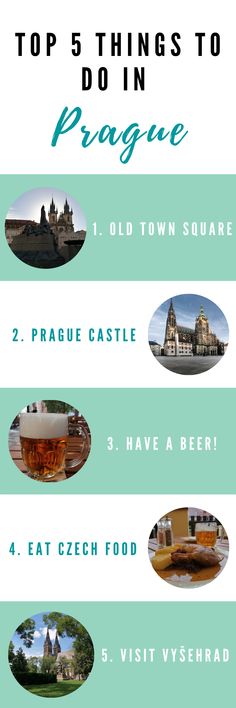 the top 5 things to do in prague