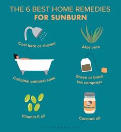 Remedies For Sunburn, Healing Skin, Sunburn Remedies, Hydrocortisone Cream, Soothe Sunburn