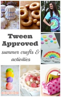 there are many different crafts and activities to do with the kids in the summer months