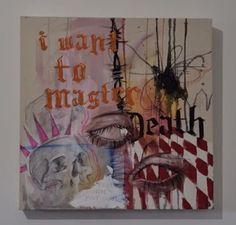 a painting on the wall that says i want to magic