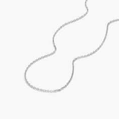 Cable chains are all the rage. Classic yet trendy, it is no wonder this is a celebrity favorite. Cable Chain Necklace, A Celebrity, Cable Chain, Precious Metals, Chain Necklace, Fine Jewelry, Cable, White Gold, Wonder