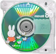 a cd with an image of miffy the rabbit on it