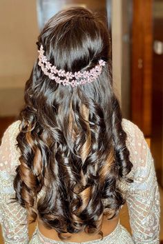 Introducing Bridal Hairstyles for Cocktail. #weddingbazaar #indianwedding #bridalhairstyle #engagementhairstyle #engagementhairstylefrontlook #engagementhairstyleindian #engagementhairstyleforsaree #engagementhairstyleforlehenga #engagementhairstylewithgown #cocktailhairstylelong #cocktailhairstylemedium #cocktailhairstyleshorthair #cocktailhairstyleeasy #cocktailhairstylesimple #cocktailhairstylelongcurls #cocktailhairstylelongsimple #cocktailhairstylelongparties #cocktailhairstyleforbrides Engagement Hairstyles For Lehenga, Engagement Hairstyles Indian, Sangeet Function, Hairstyles For Brides, Hairstyles For Gowns, 50 Hairstyles, Long Curls