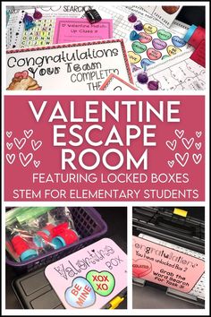 valentine escape room for elementary students