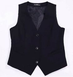 Product Description * Item:Womens Formal Suit Vest Slim Waistcoat Gilet Tuxedo Sleeveless Work Office Coats * Condition: 100% Brand New * Color:black * Size:one s-4xl * Package:1pc vest (without any accessories ）    Please note: 1.Please allow a little error due to manual measurement. 2.The color maybe a little difference because of the light,screen reflection etc. 3.If you are not sure what size to choose, you can tell us your height and weight, we will recommend the right size f Womens Formal Suit, Tuxedo Sleeveless, Formal Suit, Formal Suits, Suit Vest, Work Office, Height And Weight, Vest Dress, The Light