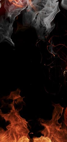 Fire Smoke Flowers Wallpaper - [1080x2280] Neraka Wallpaper, Cool Black Wallpaper, Image Halloween, Fire Photography, Black Background Wallpaper, New Background Images, Dslr Background Images, Light Background Images, Photo Background Images