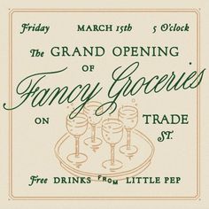 the grand opening of fancy gouries on friday, march 1st