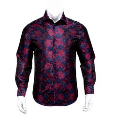 Shirts Long Sleeve, Paisley Floral, Mens Style, Silk Material, Matching Top, Casual Top, Silk Shirt, T Shirt Top, Casual Tops