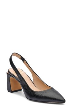 Vince Camuto Hamden Pointed Toe Slingback Pump (Women) | Nordstrom Classic Desk, Bit Loafers, Wedge Pumps, Ankle Strap Pumps, Strap Pumps, Lace Up Sandals, Slingback Pump, Autumn Fashion Women, Office Wear