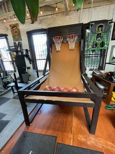 Handmade basketball arcade hand built by Alex Casado Mr.Unimpressed Diy Basketball Arcade Game, Basketball Arcade, Basketball Arcade Game, Diy Arcade, Basement Arcade, Diy Arcade Games, Gaming Man Cave, Home Arcade Room Ideas, Arcade Game