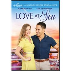 the movie love at sea is shown with a man and woman standing next to each other