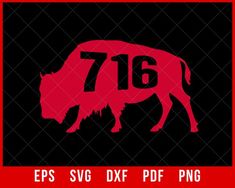 716 Area Code Buffalo New York BFLO WNY T-Shirt NFL Team Buffalo SVG Cutting File Digital Download Buffalo Svg, Bills Football, Nfl Outfits, Buffalo New York