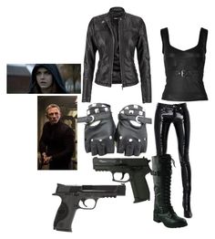 "Natalia Alexandrov" by adelia-blake ❤ liked on Polyvore featuring Yves Saint Laurent, maurices, McQ by Alexander McQueen, Black Rivet, Smith & Wesson, James Bond 007, women's clothing, women, female and woman James Bond Female Outfit, Mission Impossible Outfit Women, Mission Impossible Outfit Ideas, James Bond Women Costume, 007 Outfit Women, James Bond Costume Women, James Bond Outfit Women, Mission Impossible Outfit, James Bond Women Outfits