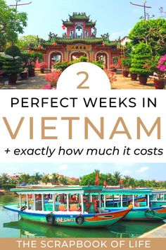 The Only 2 Weeks In Vietnam Itinerary You Will Need To Read + Breakdown Of Unbelievable Trip Costs! Vietnam Itinerary 2 Weeks, Vietnam Trip Itinerary, 2 Weeks In Vietnam, Vietnam 2 Week Itinerary, Southeast Asia Itinerary, Vietnam Places, Asia Itinerary, Things To Do In Vietnam