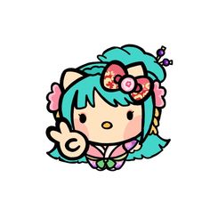 Hiyori One Piece Icon, One Piece Chibi Icon, Hiyori One Piece, One Piece X Hello Kitty, One Piece Hello Kitty, Anime Play, Cute Easy Doodles, Easy Pixel Art