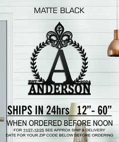 a sign that says ships in 24hrs and then before noon for your order